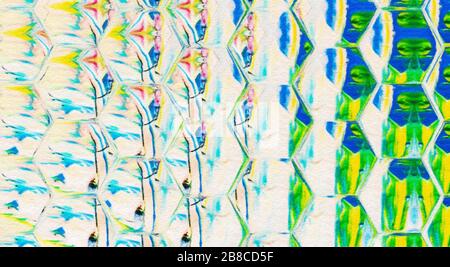 Les design pattern d'art pour décorer version flyers, bannières, publicité de grande production, travail web, cartes, invitations et créer de belles l'art de mur Banque D'Images