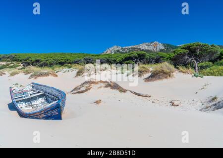 Playa de Bolonia, province de Cadix, Espagne, Europe Banque D'Images