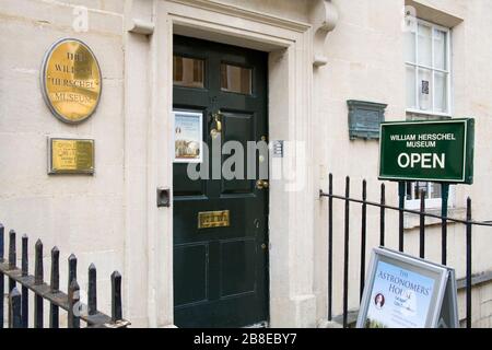 William Herschel Museum, Bath, Somerset, Angleterre, Royaume-Uni, Grande-Bretagne, Europe Banque D'Images