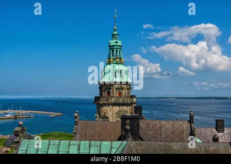 Château de Kronborg à Helsingor au Danemark Banque D'Images