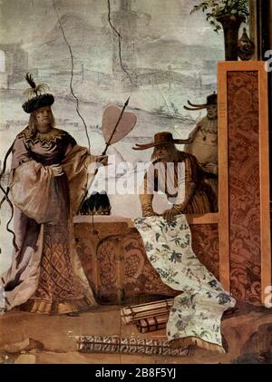 Giovanni Domenico Tiepolo 006. Banque D'Images