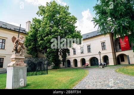 Olomouc, République tchèque - 19 juin 2019 : Musée Archidiocésain Banque D'Images