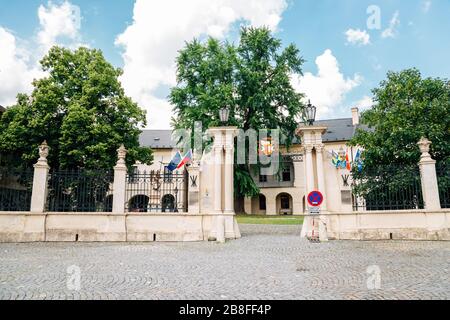 Olomouc, République tchèque - 19 juin 2019 : Musée Archidiocésain Banque D'Images