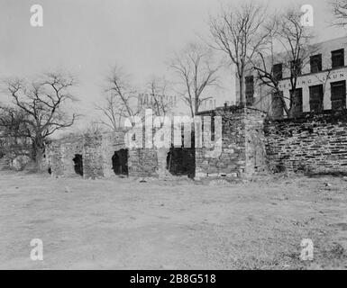 Fours à chaux de Godey (ruines)2. Banque D'Images