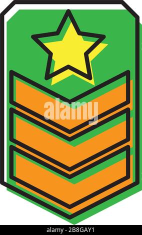 Classez le symbole de l'icône vectorielle des bretelles sur fond blanc Illustration de Vecteur