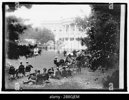 Parti Gordon pour les blessés à la Maison Blanche, (6-8-21) Banque D'Images