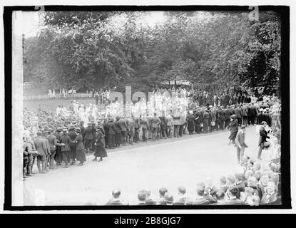 Parti Gordon pour les blessés à la Maison Blanche, (6-8-21) Banque D'Images