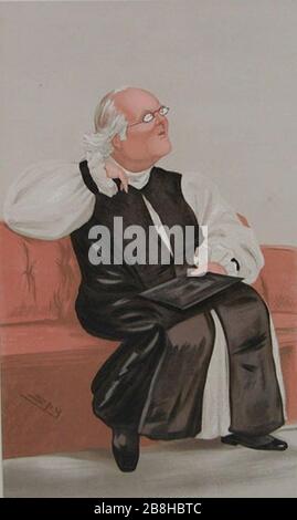 Harvey Goodwin vanity Fair 17 mars 1888. Banque D'Images