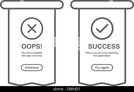 Coche verte et croix rouge marque le concept d'icône vectorielle isolée sur fond blanc Illustration de Vecteur