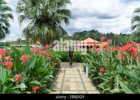 Jardin Astaka Maroc Banque D'Images