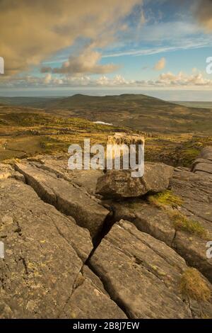 Les montagnes Rhinogydd, à l'est de Harlech, Snowdonia, pays de Galles du Nord, Royaume-Uni. Banque D'Images