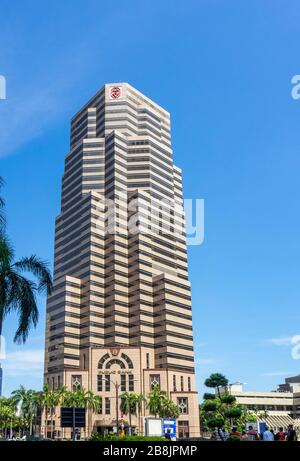 Tour de banque publique dans le centre-ville de Kuala Lumpur Centre KLCC Malaisie. Banque D'Images