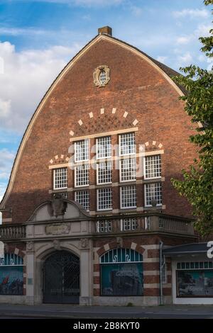 Fischauktionshalle ou ancien marché aux poissons, aujourd'hui Schiffahrtsmuseum ou Musée de la marine marchande Kiel, Schleswig-Holstein, Allemagne du Nord, Europe centrale Banque D'Images