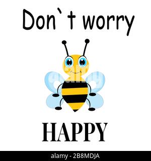 illustration vectorielle de l'abeille Illustration de Vecteur