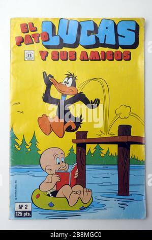 Daffy Duck et ses amis ancienne bande dessinée Banque D'Images