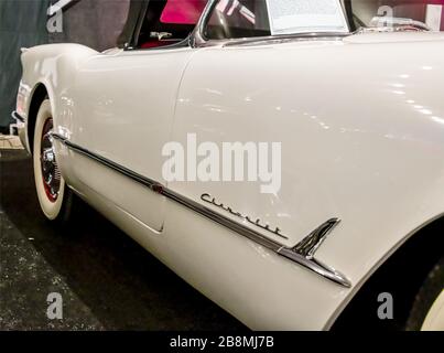 2019 Enchère de Barrett-Jackson Scottsdale, 1953 Chevrolet Corvette Banque D'Images
