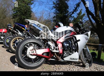 Yamaha R1 Banque D'Images