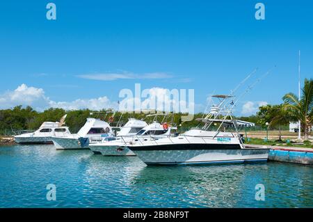 Port de plaisance de Cayo Guillermo, Ciego de Ávila, Cuba Banque D'Images