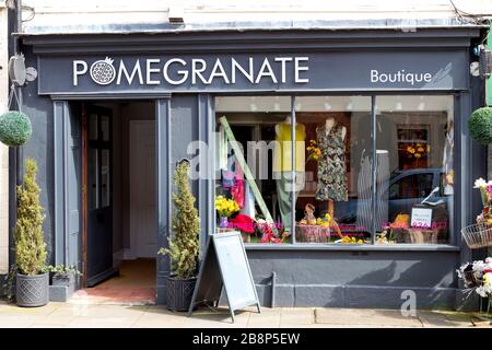 Propriété commerciale, Coleford, Forêt de Dean, Gloucestershire. Banque D'Images