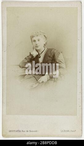 Photo CDV Ancienne Sophie Troubetskoï Duchesse De Morny Par Levitsky - 1865