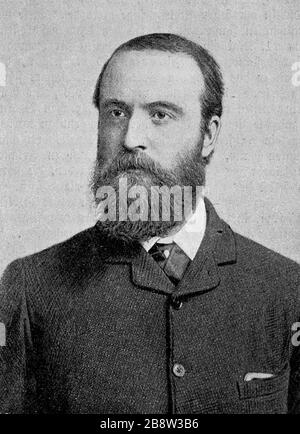 Charles Stewart Parnell, 27 juin 1846 - 6 octobre 1891, était un politicien irlandais qui était membre de la Chambre des communes de 1875 à 1891 et était le chef de la Home Rule League pour l'autonomie gouvernementale de l'Irlande / Charles Stewart Parnell, 27. Juin 1846 - 6. Oktober 1891, war ein irischer Politiker, der von 1875 bis 1891 Mitglied des britischen Unterhauses war und als Führer der Home Rule League für die Selbstegierung Irlands einlat, Historisch, Digital amélioration de la reproduction d'un original du XIXe siècle / digitale Reproduktion einer Originlage voraus dem 19. Jahrhundert, Banque D'Images