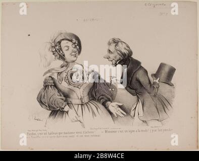 Désolé, c'est une photo que Madame vient d'acheter ! M. est un bijou de mode! [...] Banque D'Images