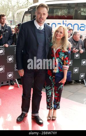 14 mars 2017 - Londres, Angleterre, Royaume-Uni - Tric Awards 2017, Grosvenor House Hotel photo Shows: Jamie Theakston et Emma Bunton Banque D'Images