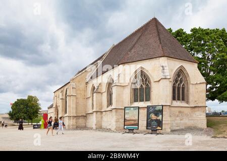 Caen, France - 21 juillet 2017 : l'Église de Saint George est dédiée à Georges de Lydda. Il a été construit dans la deuxième moitié du onzième siècle. Banque D'Images