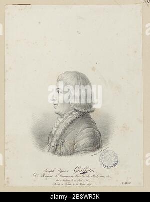 Joseph Ignace Guillertin [...] Banque D'Images