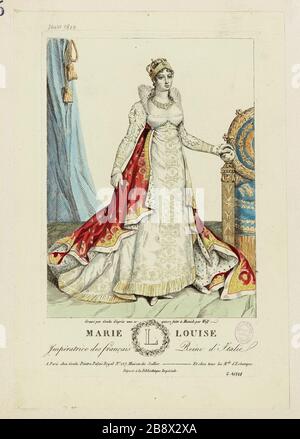 Marie / Louise // Empress des Français / Reine d'Italie Banque D'Images