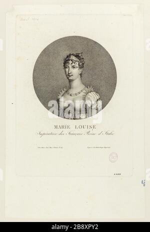 Marie Louise / impératrice de la Reine française d'Italie Banque D'Images