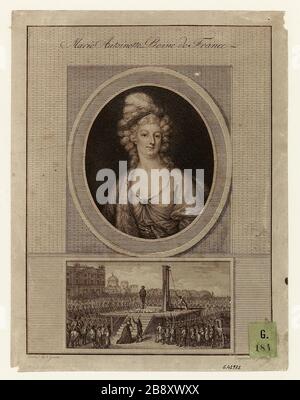 Marie Antoinette Reine de France Banque D'Images