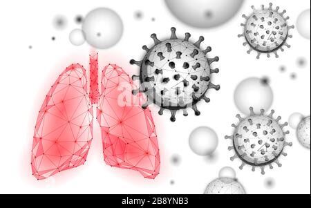 Concept de recherche microscopique en médecine des poumons humains. Analyse du danger d'infection par le virus respiratoire. Affiche sur la thérapie de l'hôpital de la tuberculose Illustration de Vecteur