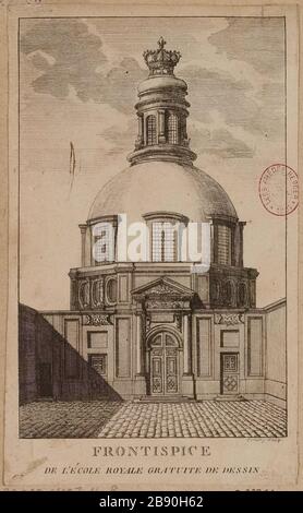 Façade. / la Royal Free School of Drawing. Banque D'Images