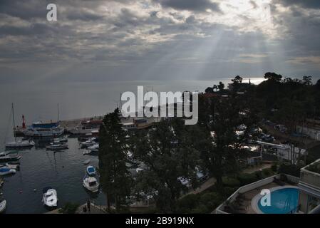 Opatija, mer adréatique Banque D'Images