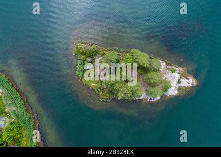 petites îles près de stockholm kalmar à l'archipel Banque D'Images