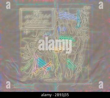 Tir de la bataille de Rossbach à Aaxe livré le 5 novembre 1757, Plan de la bataille de Rossbach 1757, signé: J. Weibel scul, PL. VIII, Weibel, Jakob Samuel (sc.), Antoine Henri de Jomini : Traité des opérations militaires. Atlas. [S.l.]: [S.N.], [18--], réimaginé par Gibon, conception de lumière chaude et gaie, rayonnant de lumière et de rayonnement. L'art classique réinventé avec une touche moderne. Photographie inspirée par le futurisme, embrassant l'énergie dynamique de la technologie moderne, le mouvement, la vitesse et révolutionnez la culture. Banque D'Images
