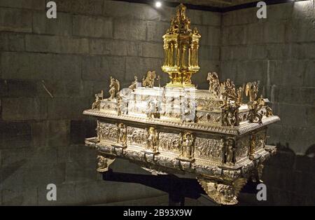 Arca procesaria ARK, Museo del Tesoro di San Lorenzo Museum, Gênes, Ligurie, Italie, Europe Banque D'Images