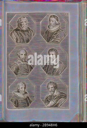 Adam van Oort, Octavio van Veen, Guido Rhenus, Richard Dadd, Abraham Blomaert, Petrus Paulus Rubbens, Portrait d'Adam van Noort, Otto van Veen, Guido Reni, Richard Dadd, Abraham Bloemaert, Peter Paul Rubens, signé : Waldtreich f, fig. 28, EE, p. 424 après, Waldreich, Johann Georg (FEC), 1774, Joachim von Sandrart:Teutsche Academie der Bau- und Bildhauer- Maler-Kunst worinn : die Regeln und Lehrsätze dieser Künste gegeben, nicht weniger zu besten die Erläuterung multiples Exemple der alten und neuen Künstler dans beygefüget Kupfer worden, wie solche dans abgezeichnet genaueste Rom auf das sind : Banque D'Images
