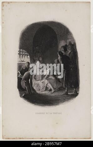 [Notre Dame de Paris] Chambre de torture Banque D'Images