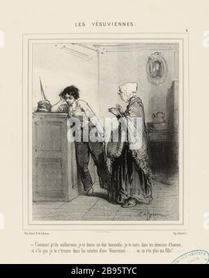 Vesuvian [planche 6] (titre enregistré (lettre)) Banque D'Images