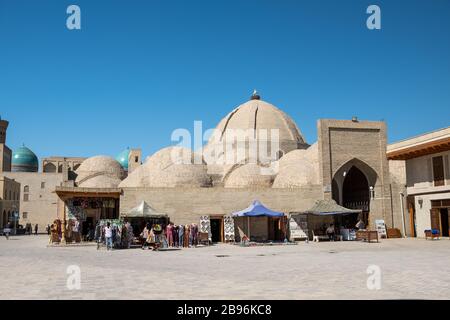 Toqi Zargaron Boukhara, Ouzbékistan Banque D'Images