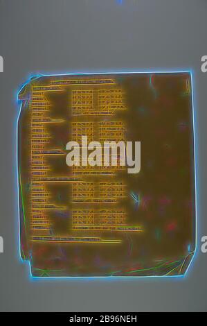 Avis - temps d'éclairage, Newmarket Saleyards, Newmarket, avant 1987, Avis dactylographié sur papier sur les temps d'éclairage chez Newmarket Saleyards, situé sur le mur du bureau de la sous-station. Liste des jours et des lumières de temps ont été allumés et éteints pour: Smithfield Road, Epsom Road, Newmarket Street, C la voie des moutons sous le pont, Sub-Station., repensé par Gibon, design de gai chaleureux gai de luminosité et de rayons de lumière radiance. L'art classique réinventé avec une touche moderne. La photographie inspirée du futurisme, qui embrasse l'énergie dynamique de la technologie moderne, du mouvement, de la vitesse et révolutionne la culture. Banque D'Images