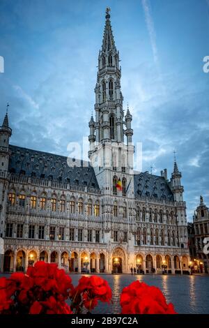 Grand Place à Bruxelles, Belgique Banque D'Images