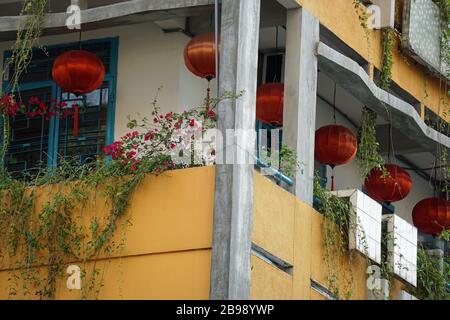 bâtiments de la ville da nang au vietnam Banque D'Images