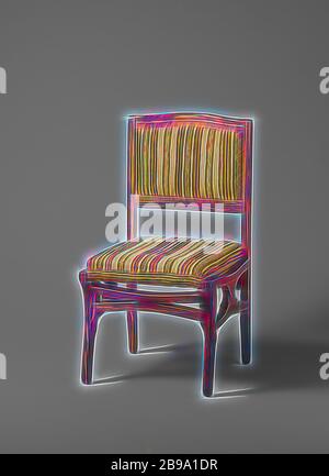 Président, président, Carel Adolph Lion Cachet, pays-Bas, c. 1915 - c. 1925, laine, h 92 cm × l 48 cm × d 52 cm, revisitée par Gibon, design chaleureux et gai lumineux, lumineux et lumineux. L'art classique réinventé avec une touche moderne. Photographie inspirée par le futurisme, embrassant l'énergie dynamique de la technologie moderne, le mouvement, la vitesse et révolutionnez la culture. Banque D'Images