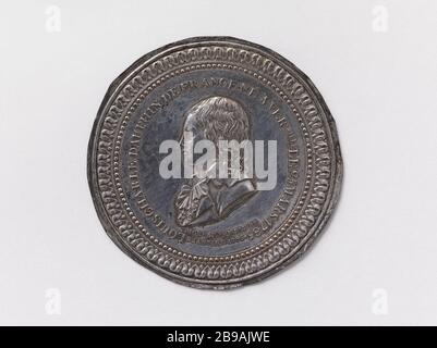 Louis XVII (1785-1795), roi titulaire de France (1793-1795) P. G. Liénard (1849-1900). Louis XVII (1785-1795), roi titulaire de France (1793-1795). Cuivre en douceur. Paris, musée Carnavalet. Banque D'Images