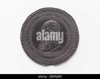 Louis XVII (1785-1795), roi titulaire de France (1793-1795) P. G. Liénard (1849-1900). Louis XVII (1785-1795), roi titulaire de France (1793-1795). Colorant. Paris, musée Carnavalet. Banque D'Images