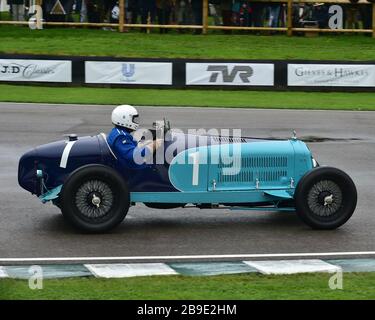 Christopher Mann, Alfa Romeo 8 C 2600 Monza, Brooklands Trophy, Sports cars, avant 1939, Goodwood Revival 2017, septembre 2017, automobiles, cars, circuqui Banque D'Images