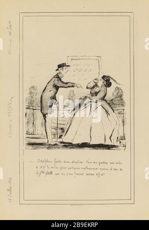 8 jours à Vichy (titre factice) |. Partout ou l'absurdité de la vie. 10ème livraison 2ème année. (Dans son ensemble) Banque D'Images